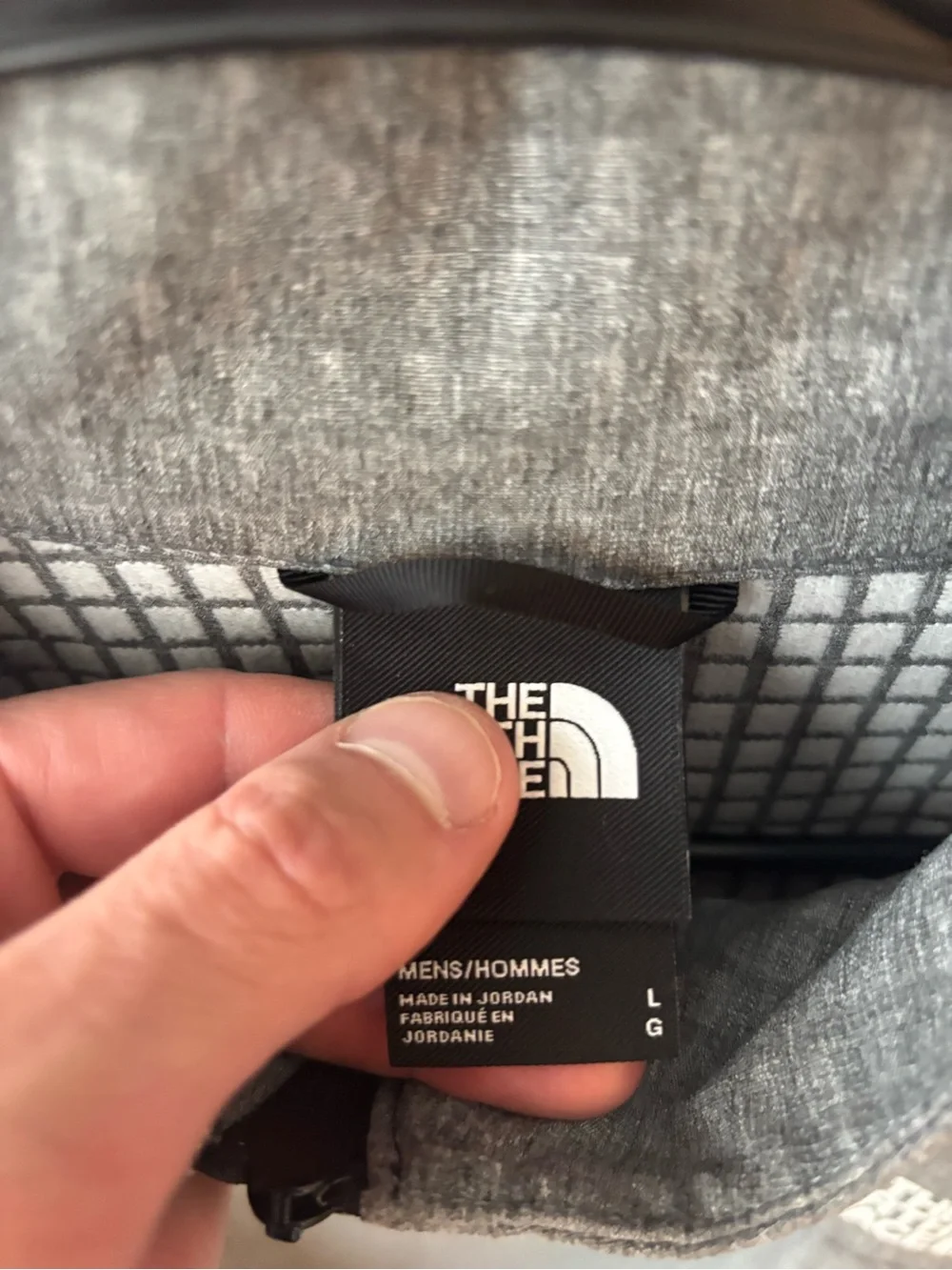 The North Face Men's Gray Half-Zip Performance Pullover